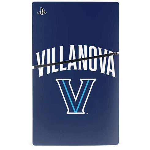 Villanova University Wildcats Black PS5 Slim Digital Edition Console Skin
